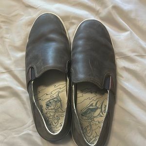 Olukai leather slip-ons